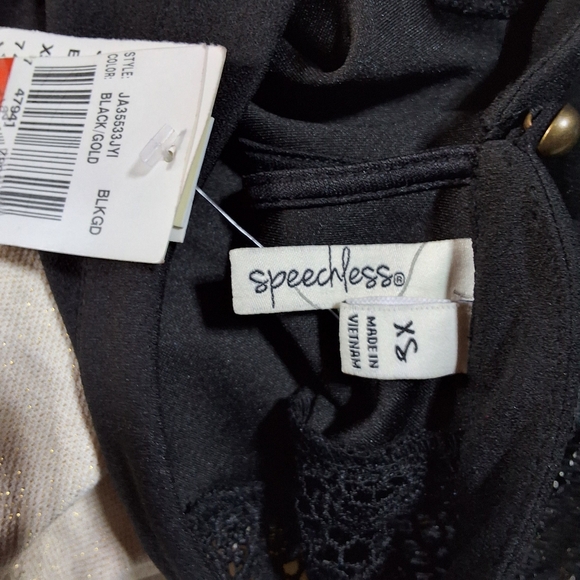 NWT SPEECHLESS COCKTAIL DRESS - Picture 4 of 14